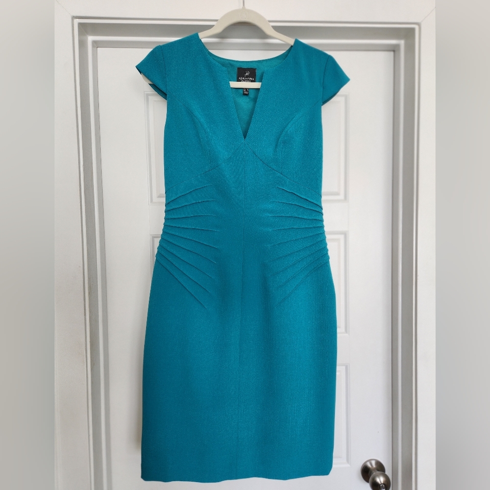 Adrianna Papell cap sleeve dress